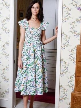 Hill House Artist's Edition Ellie in Silken Petal Wings, XS